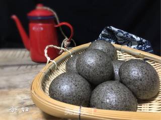 奶香黑芝麻大馒头的做法步骤：14