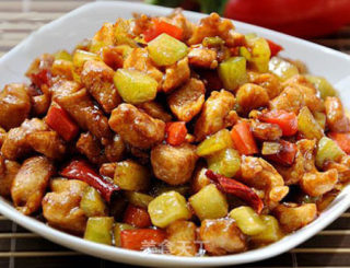 麻辣鸡丁的做法步骤：7