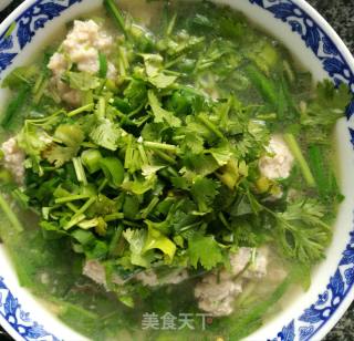 鲅鱼丸子汤的做法步骤：15