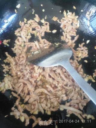 酸酸黄瓜肉的做法步骤：6