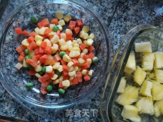 菠萝饭的做法步骤：3