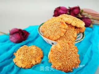 芝麻桃酥的做法步骤：15