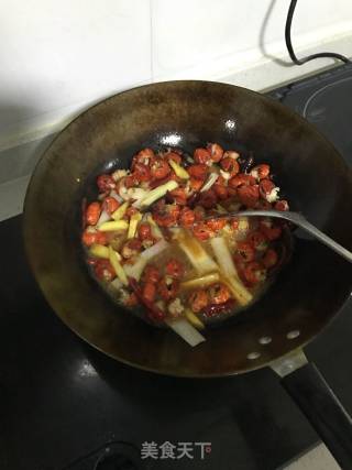 炒虾尾的做法步骤：4