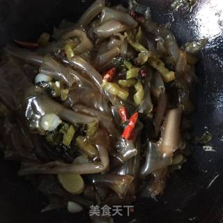 酸菜粉皮的做法步骤：9