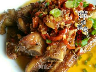 孜然蒜香寸骨的做法步骤：9