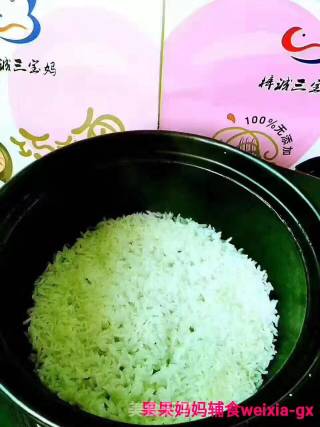 排骨锅仔饭的做法步骤：7