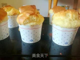 （宝宝版）杯子蛋糕的做法步骤：7