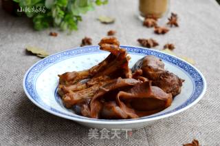 卤鸭杂的做法步骤：9