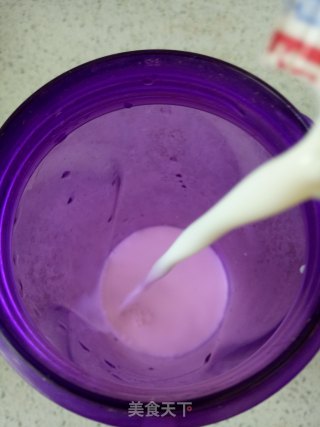 椰蓉玫瑰花牛奶小方的做法步骤：2