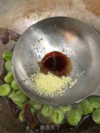 咸肉蚕豆的做法步骤：6