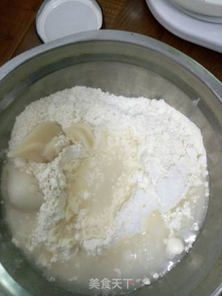 椰蓉老婆饼~冬瓜椰蓉版的做法步骤：5