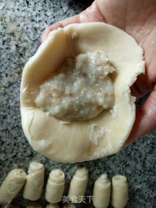 椰蓉老婆饼~冬瓜椰蓉版的做法步骤：9
