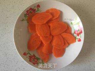 培根炒花菜的做法步骤：2