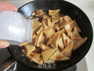 酱烧千叶豆腐的做法步骤：8
