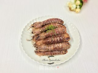 油爆皮皮虾的做法步骤：7