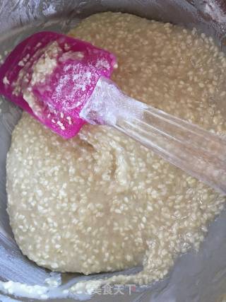 芝麻饼的做法步骤：3