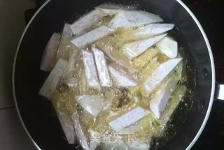 潮汕美食：返沙芋头做法，简单好食~的做法步骤：2