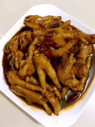 红烧鸡爪的做法步骤：9