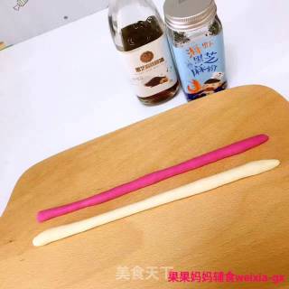 果果妈妈辅食[爱心]【自制海螺面】的做法步骤：2