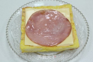 芝士火腿三明治的做法步骤：11
