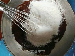 可可奶油蛋糕卷的做法步骤：3