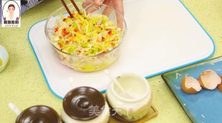 超级鲜鲜鲜的金针菇杂菜饼的做法步骤：8