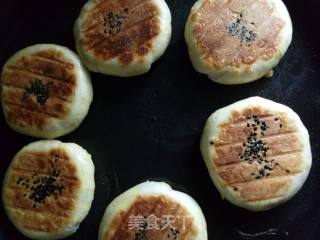 红豆老婆饼~电饼铛版的做法步骤：4