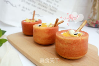彩色堡尔美克杯子蛋糕的做法步骤：11