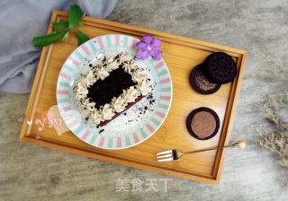 奥利奥咸奶油盒子蛋糕的做法步骤：20