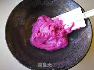 翻糖紫薯夹心蛋糕的做法步骤：15