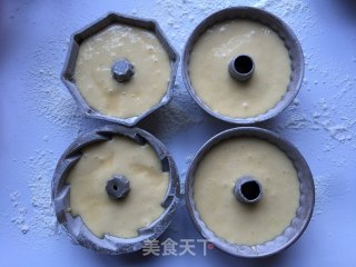 凹型海绵蛋糕的做法步骤：9