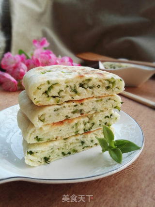 葱香发面饼的做法步骤：11