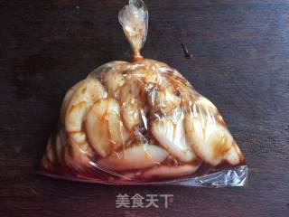 酱烤墨鱼仔的做法步骤：5