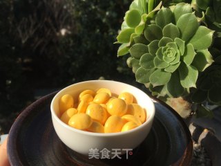 宝宝辅食——蛋黄豆豆的做法步骤：8