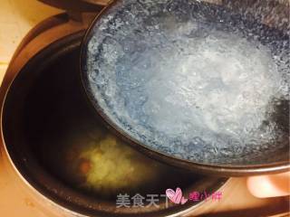 雪燕桃胶皂米羹的做法步骤：6