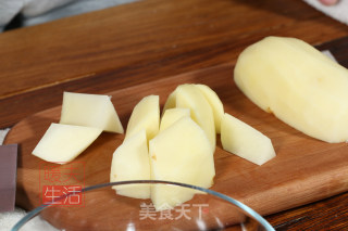 芝士培根土豆泥的做法步骤：1