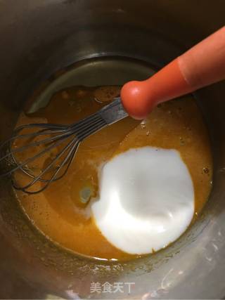 4寸抹茶裸蛋糕的做法步骤：3