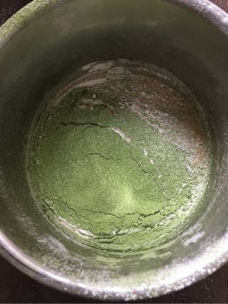 4寸抹茶裸蛋糕的做法步骤：5
