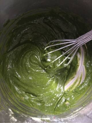 4寸抹茶裸蛋糕的做法步骤：6