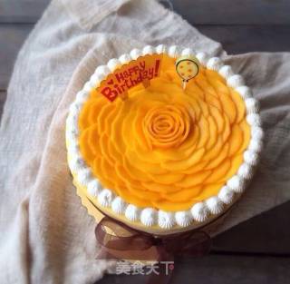 芒果千层蛋糕的做法步骤：12