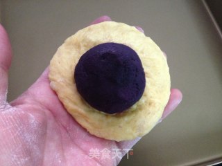 全麦紫薯南瓜面包的做法步骤：6