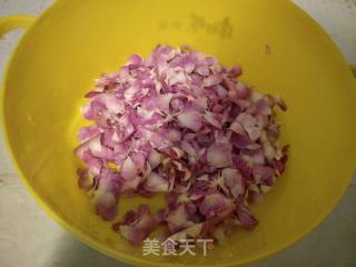 鲜花饼(蔷薇花)????????????的做法步骤：1
