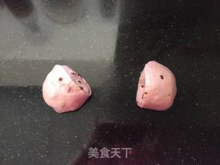 红香妃紫薯软欧的做法步骤：10