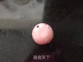 红香妃紫薯软欧的做法步骤：13
