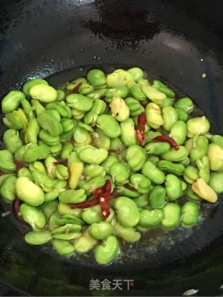 蒜香蚕豆的做法步骤：6