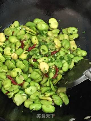 蒜香蚕豆的做法步骤：7