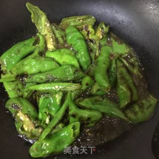 虎皮辣椒的做法步骤：5