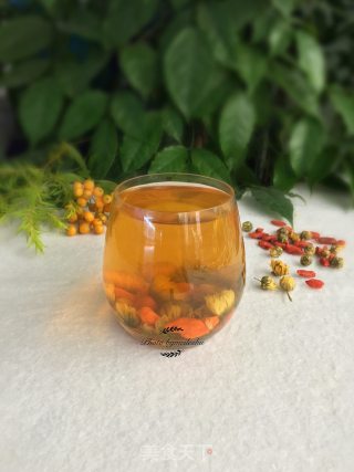菊花枸杞茶的做法步骤：5