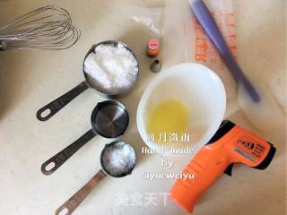 意式蛋白糖的做法步骤：1