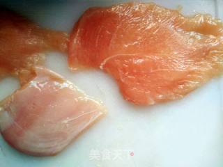 嫩烤鸡胸肉的做法步骤：1